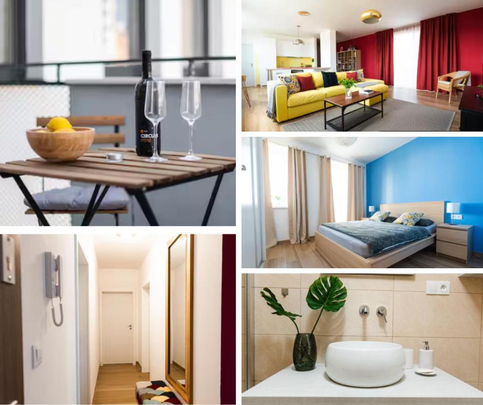 Private 5 Star 3 Room Flat And In-Door Pkg Нитра Экстерьер фото