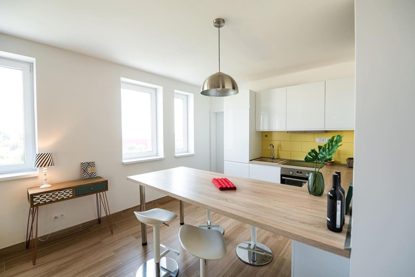 Private 5 Star 3 Room Flat And In-Door Pkg Нитра Экстерьер фото